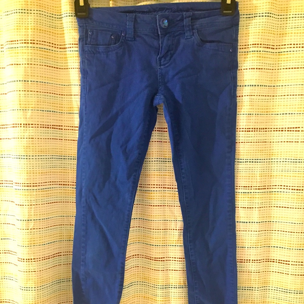 LA Idol blue skinny jeans